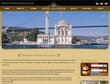 Tablet Screenshot of hotelthecenter.com